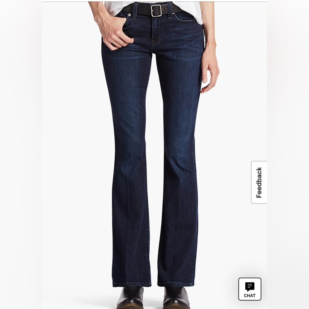Lucky Brand Women's Dark Indigo Flare Jeans